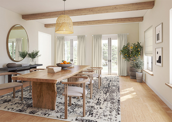 Menton, Jute - Made to Measure Curtains - Image 8